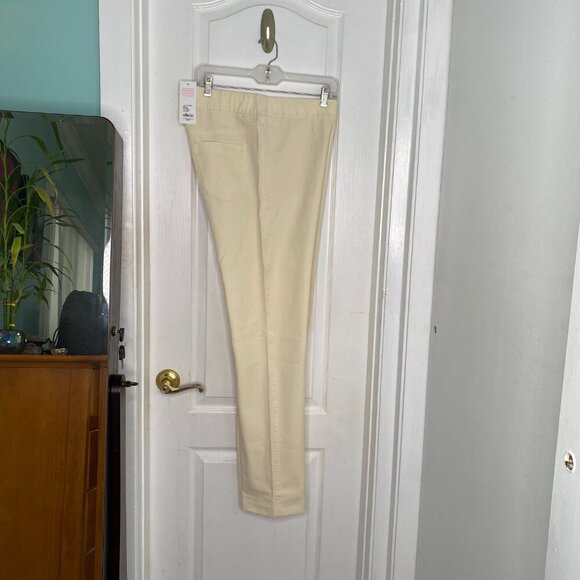 NWT - Lilly Pulitzer Declynn Creme Brulee Stretch Pants #014793, Size 16, #347 - Picture 4 of 12